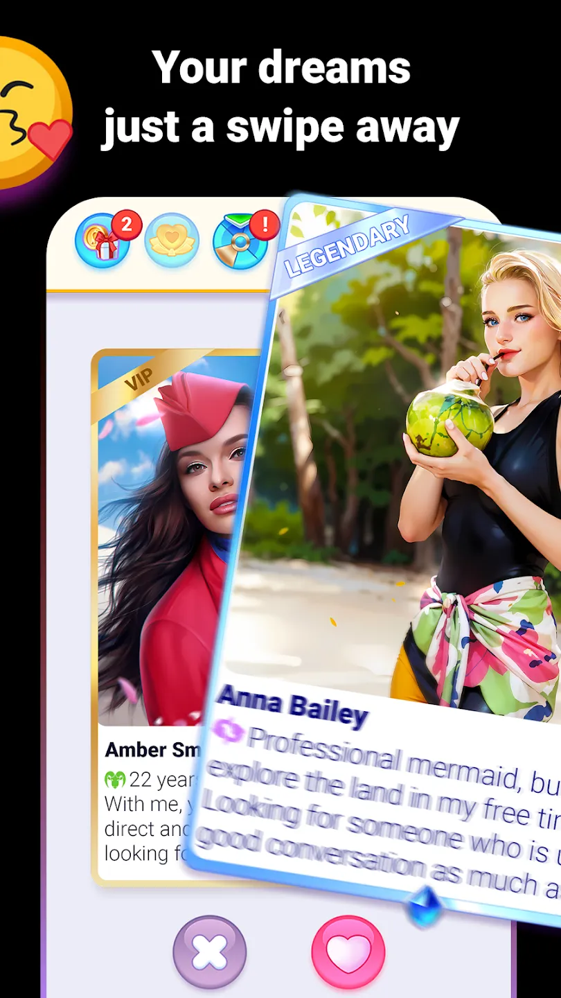 Loverz: Любовь и отношения v4.5.8 APK Мод (Много денег) Screenshot 2