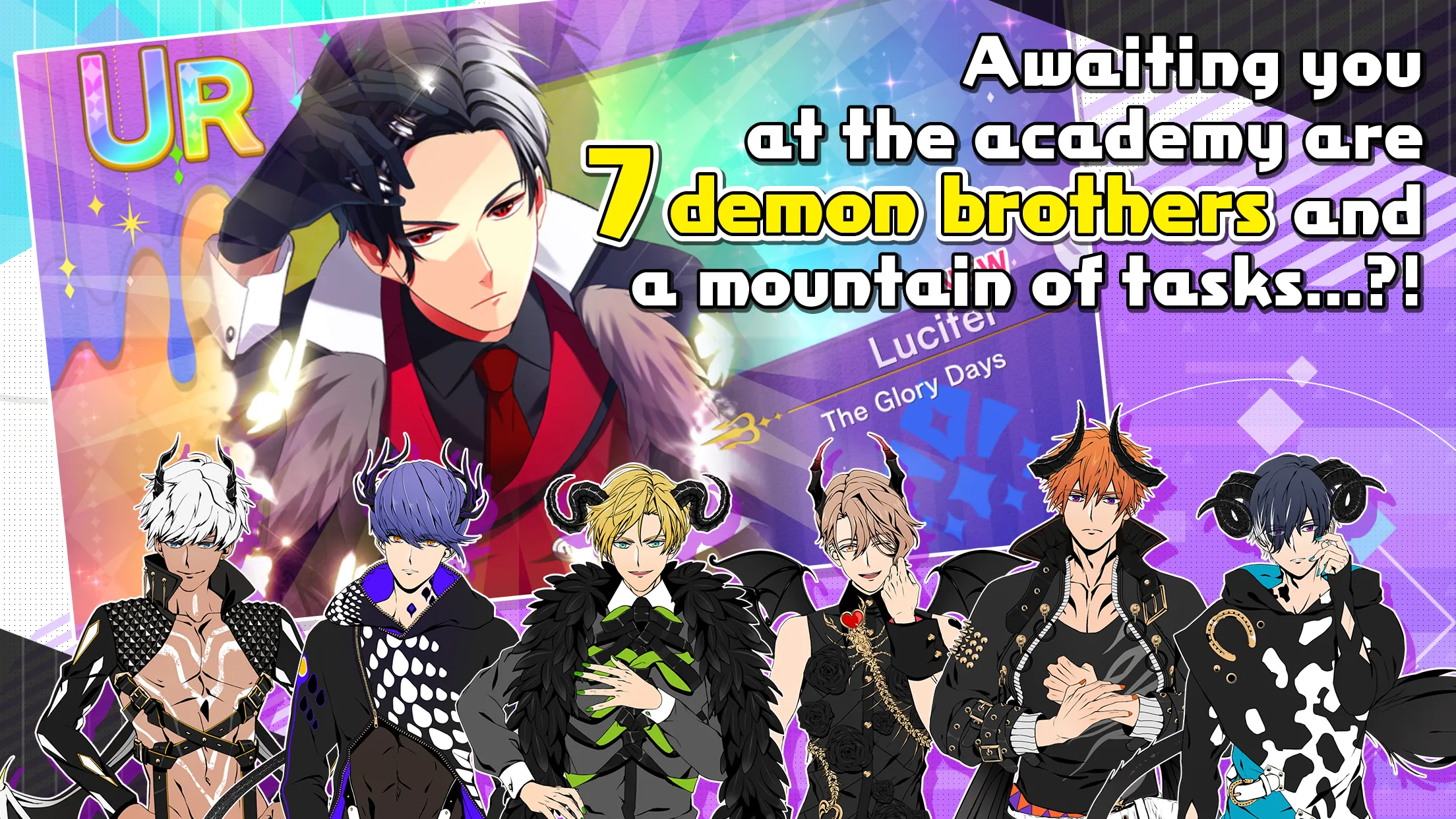 Obey Me! Anime Otome Sim v9.0.11 APK Мод (Меню, Заморозить навыки врага, Высокий урон) Screenshot 2 Obey Me! Anime Otome Sim v9.0.11 APK Мод (Меню, Заморозить навыки врага, Высокий урон) Screenshot 2