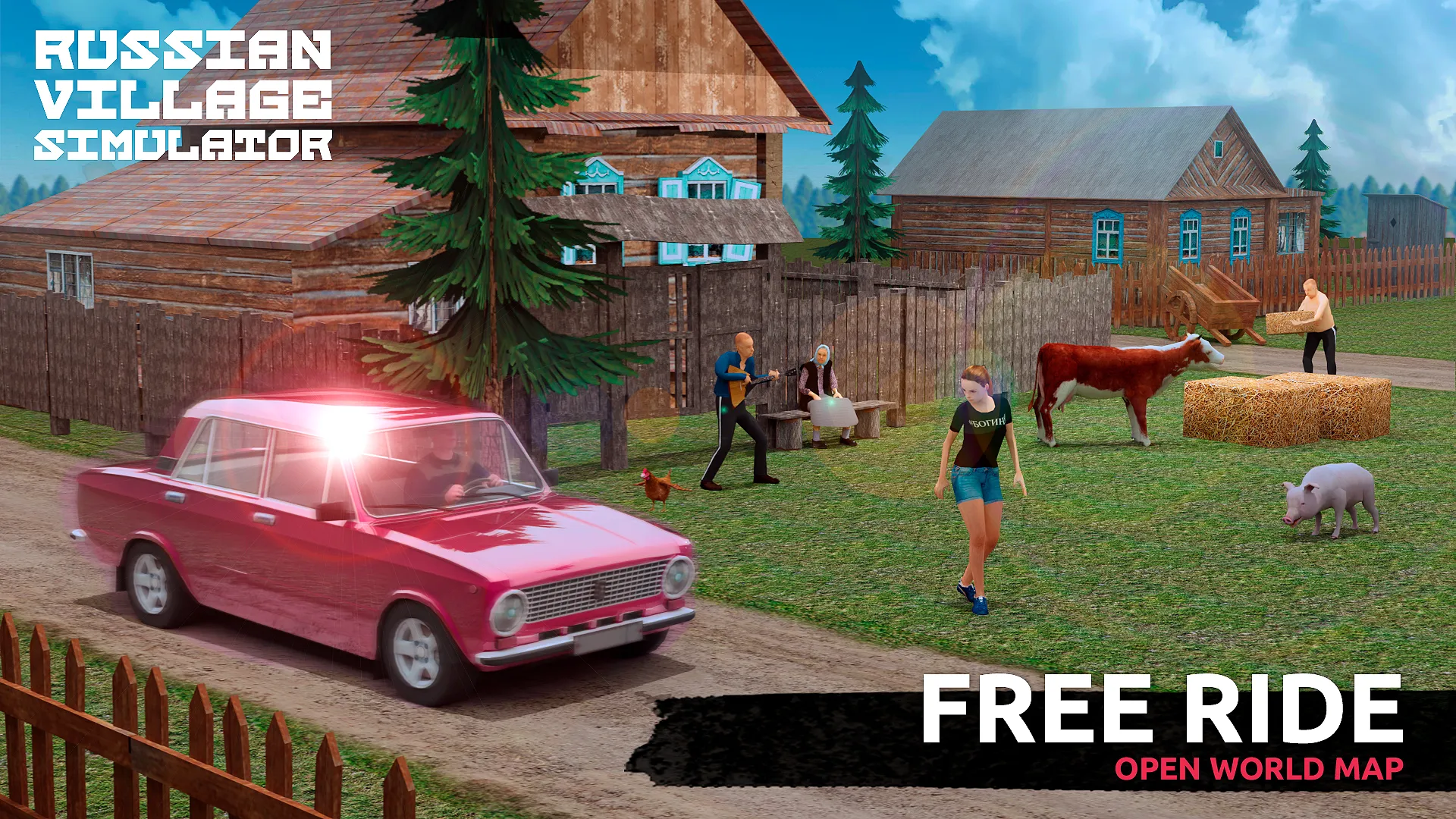 Симулятор Русской Деревни 3D v2.0.3 APK Мод (Много денег) Screenshot 2 Симулятор Русской Деревни 3D v2.0.3 APK Мод (Много денег) Screenshot 2