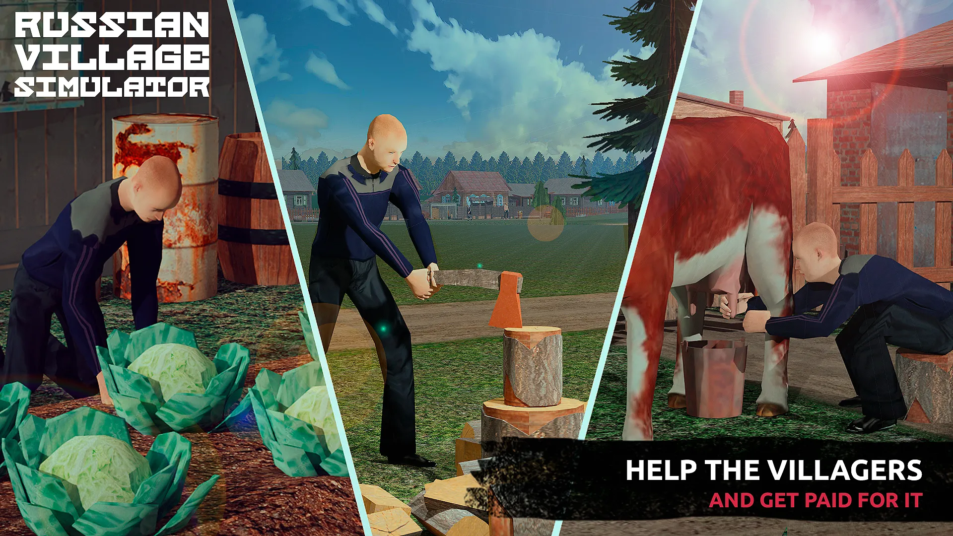 Симулятор Русской Деревни 3D v2.0.3 APK Мод (Много денег) Screenshot 3 Симулятор Русской Деревни 3D v2.0.3 APK Мод (Много денег) Screenshot 3