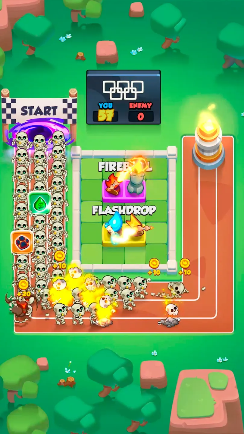 Rush Royale: Tower Defense TD v35.2.129046 APK Мод (Бесплатные награды) Screenshot 2 Rush Royale: Tower Defense TD v35.2.129046 APK Мод (Бесплатные награды) Screenshot 2