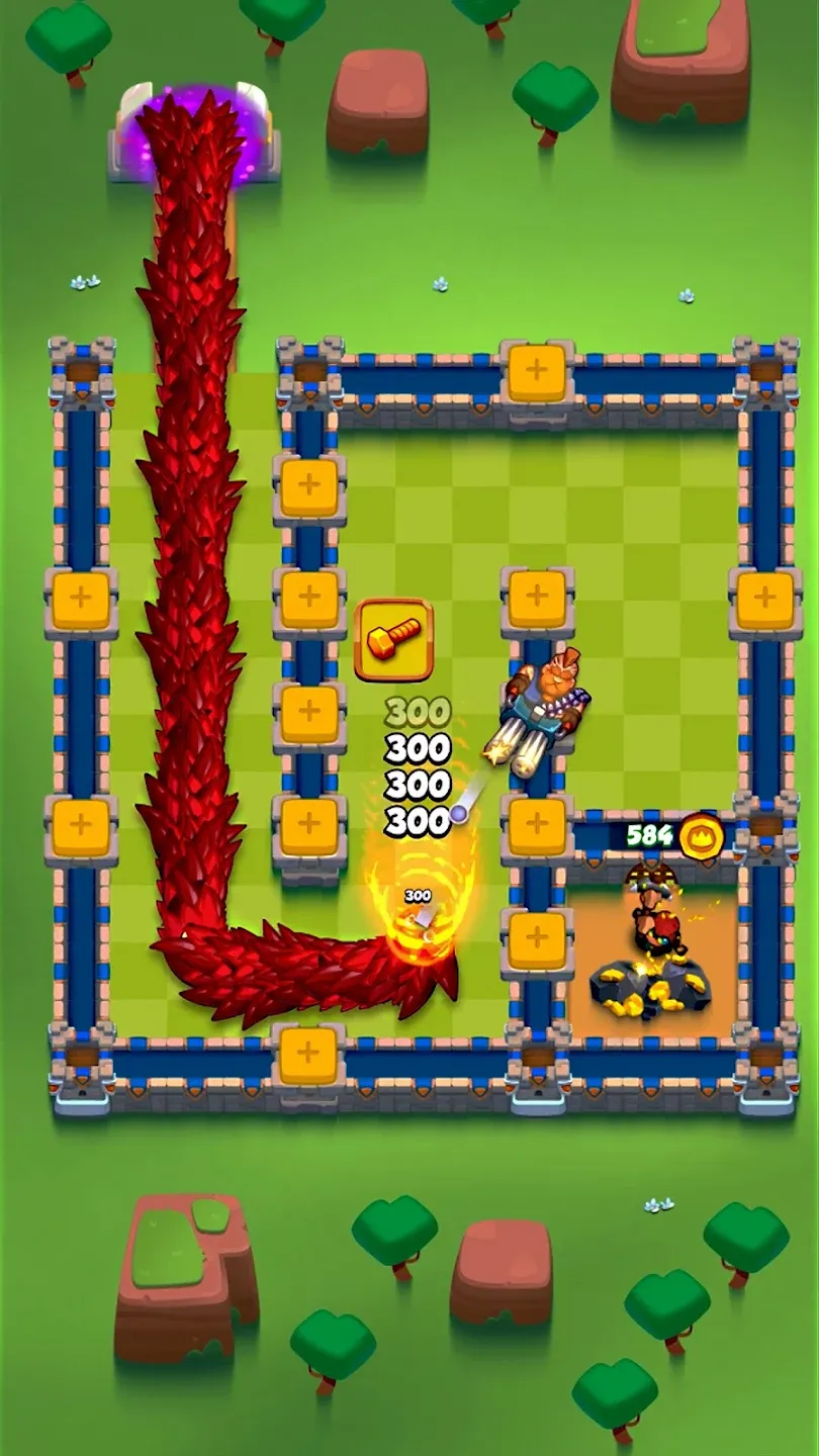 Rush Royale: Tower Defense TD v35.2.129046 APK Мод (Бесплатные награды) Screenshot 3 Rush Royale: Tower Defense TD v35.2.129046 APK Мод (Бесплатные награды) Screenshot 3