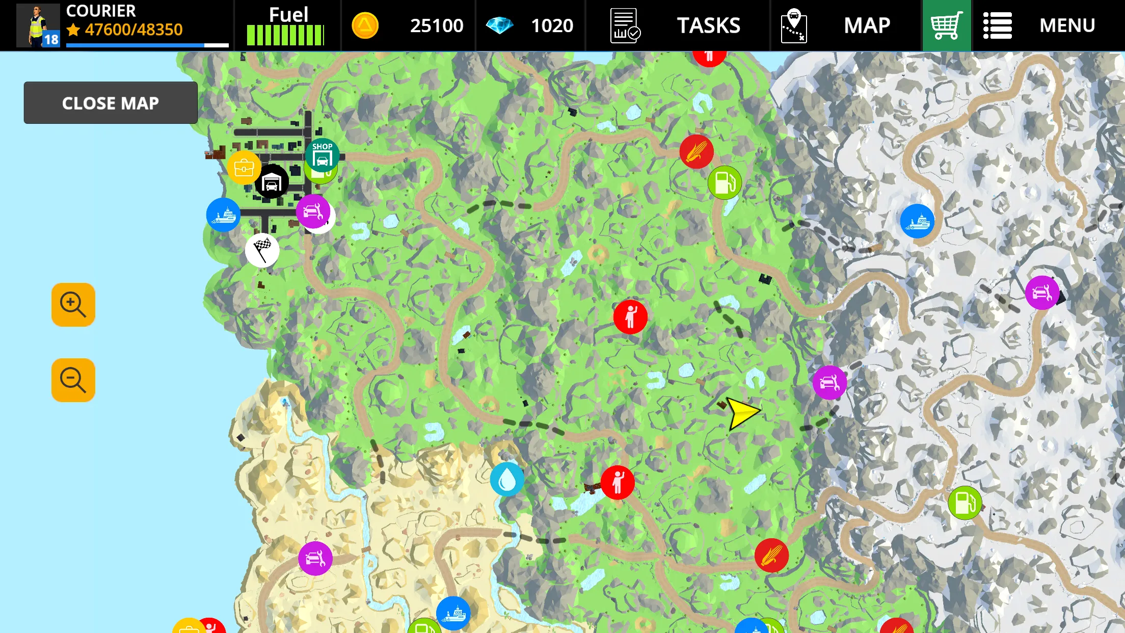 Driving Zone: Offroad v0.25.21 APK Мод (Много денег) Screenshot 4