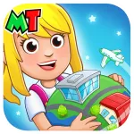Взломанный My Town Мир - Mегагород Мод (Всё открыто) на Андроид