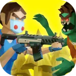 Скачать MOD Two Guys & Zombies 3D: По сети Мод (Много денег) на Андроид