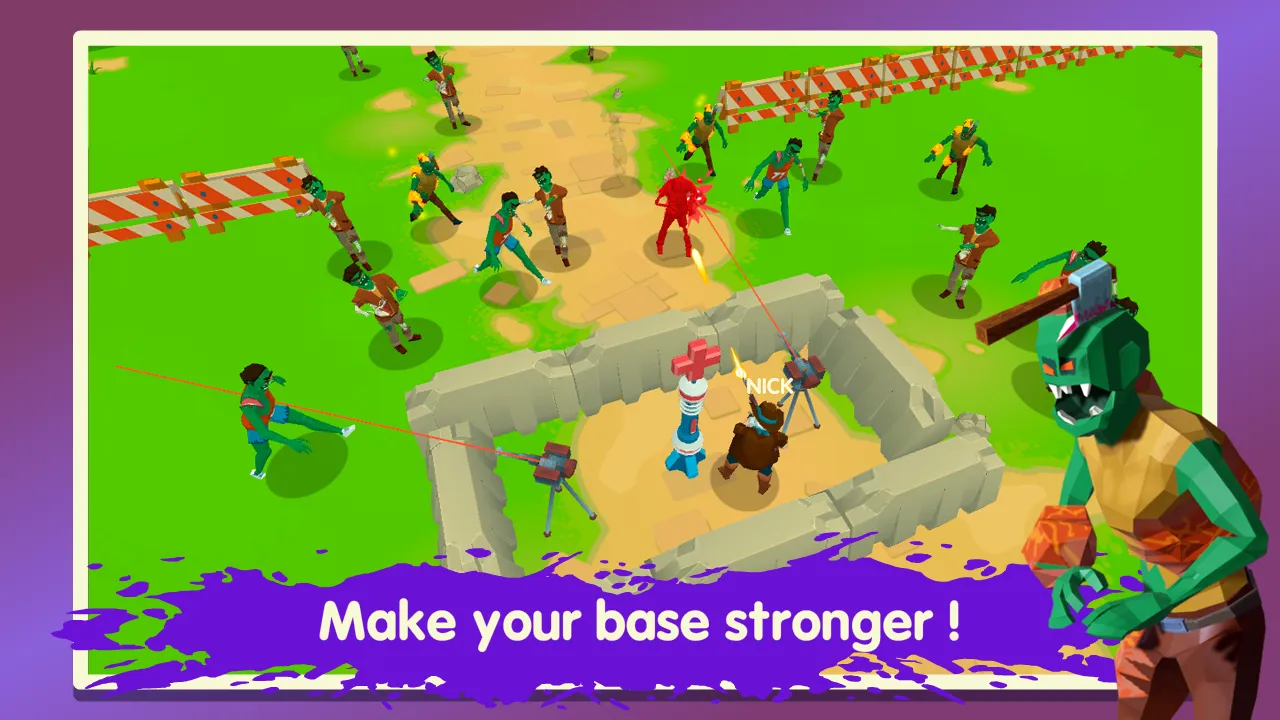Two Guys & Zombies 3D: По сети v0.840 APK Мод (Много денег) Screenshot 2