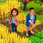 Взломанный Bermuda Adventures: игра-ферма Мод (Бесплатные покупки) на Андроид