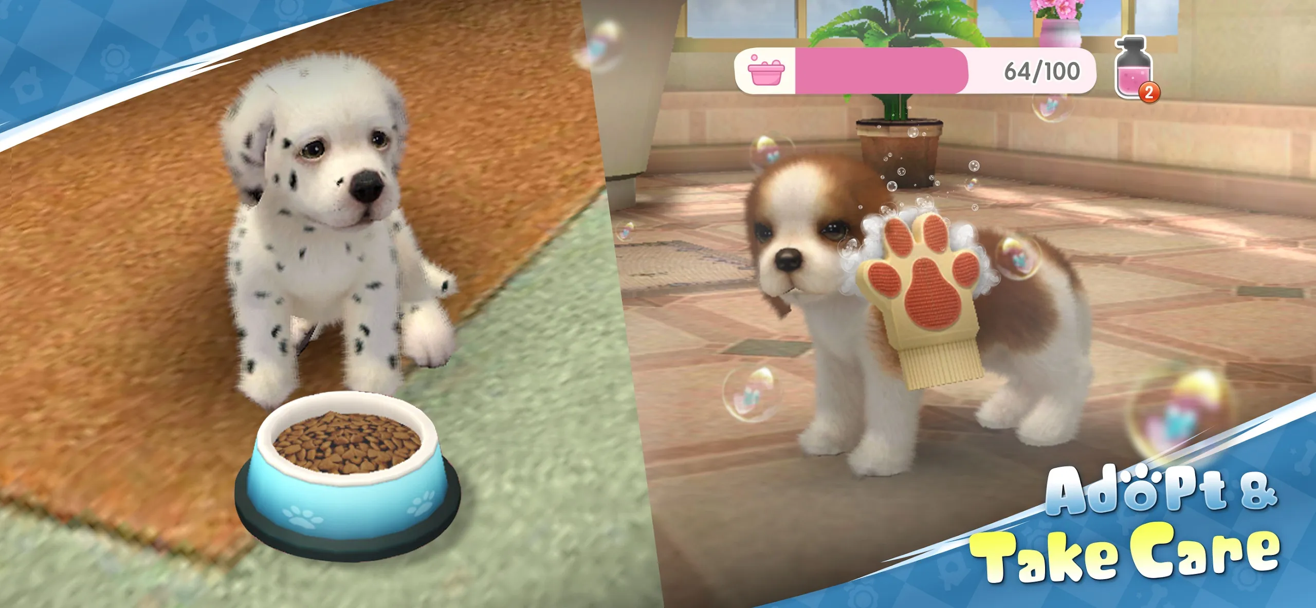 My Dog:Pet Game Simulator [мод: без рекламы] Screenshot 4