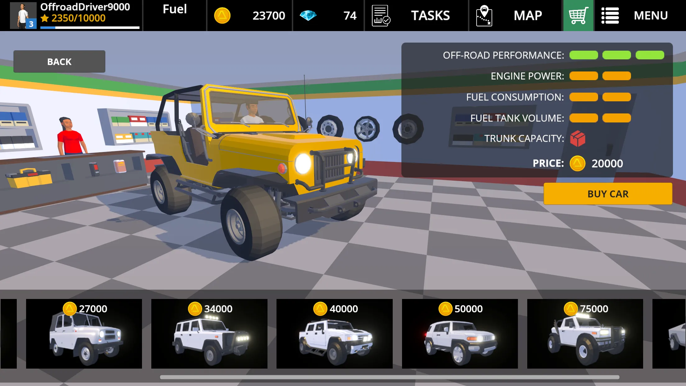 Driving Zone: Offroad Lite v0.25.18 APK Мод (Много денег) Screenshot 5
