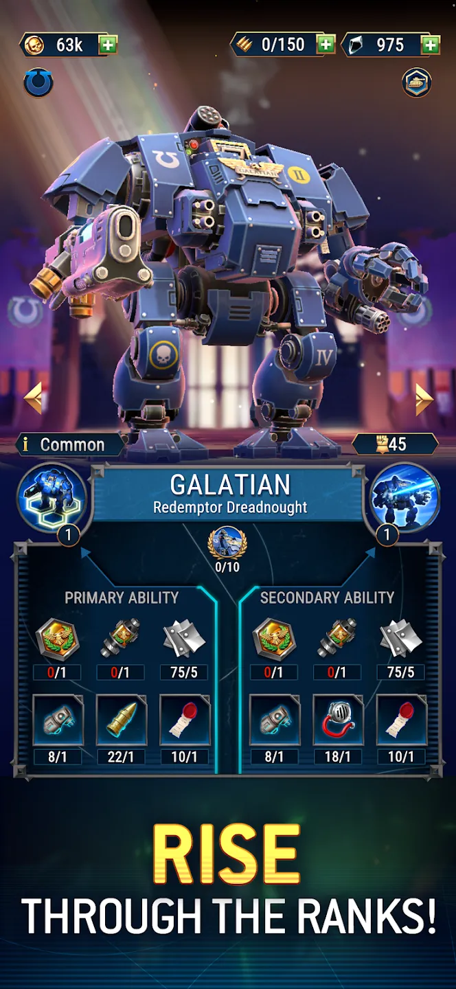 Warhammer 40,000: Tacticus v1.39.36 APK Мод (Меню, Один удар, Много денег) Screenshot 3 Warhammer 40,000: Tacticus v1.39.36 APK Мод (Меню, Один удар, Много денег) Screenshot 3