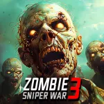 Взломанный Zombie Sniper War 3 Мод (Много денег) на Андроид