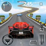 Скачать полную версию GT Car Stunt 3D: Car Driving [мод: много денег] на Андроид