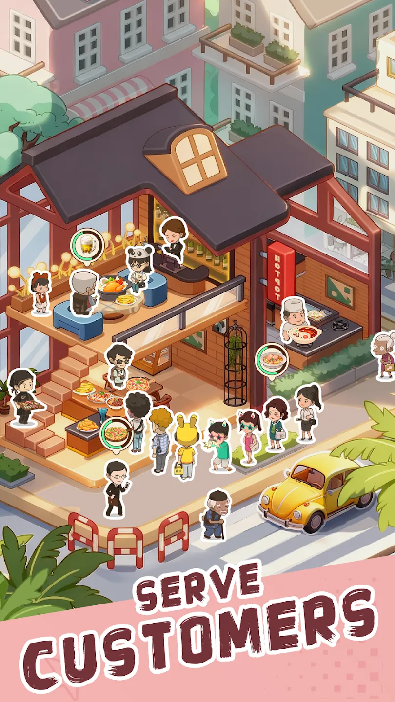Счастливый Хот-пот v5.4.0 APK Мод (Меню, Много денег, Множитель очков x10) Screenshot 3 Счастливый Хот-пот v5.4.0 APK Мод (Меню, Много денег, Множитель очков x10) Screenshot 3