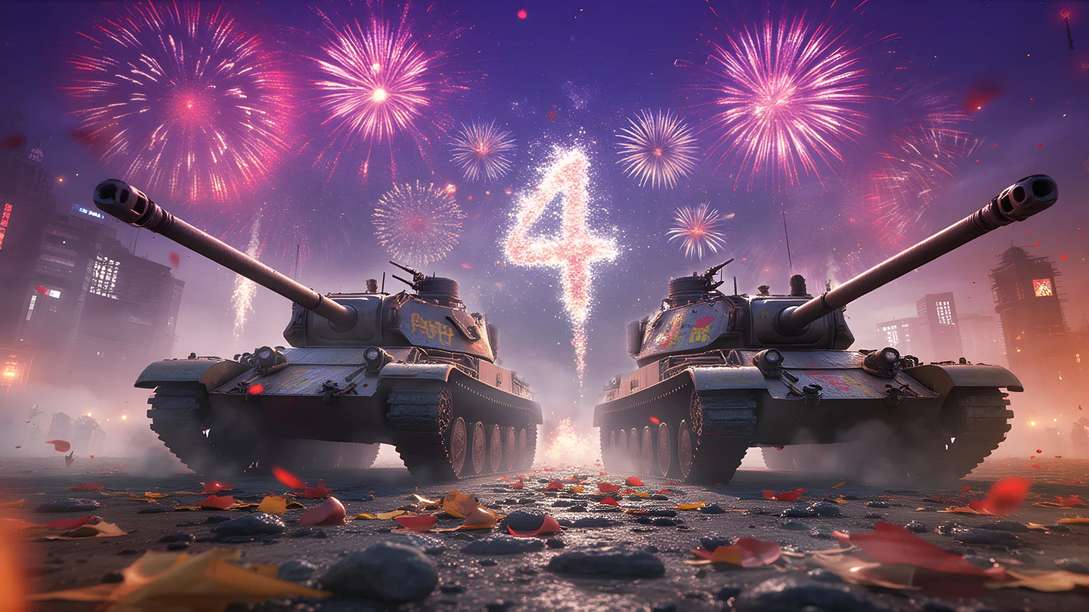 Tank Warfare: PvP Tanks Blitz v1.1.43 APK Мод (Враги на радаре) Screenshot 1