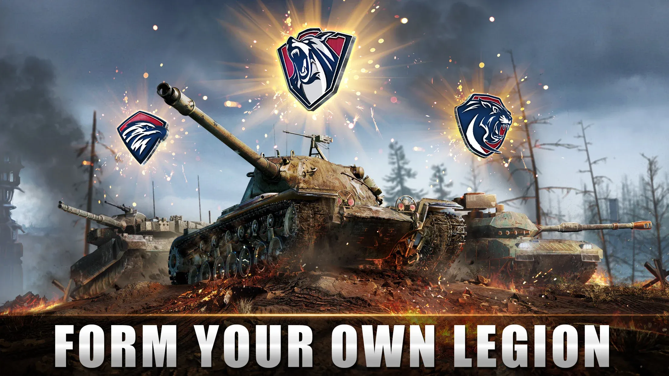 Tank Warfare: PvP Tanks Blitz v1.1.43 APK Мод (Враги на радаре) Screenshot 4