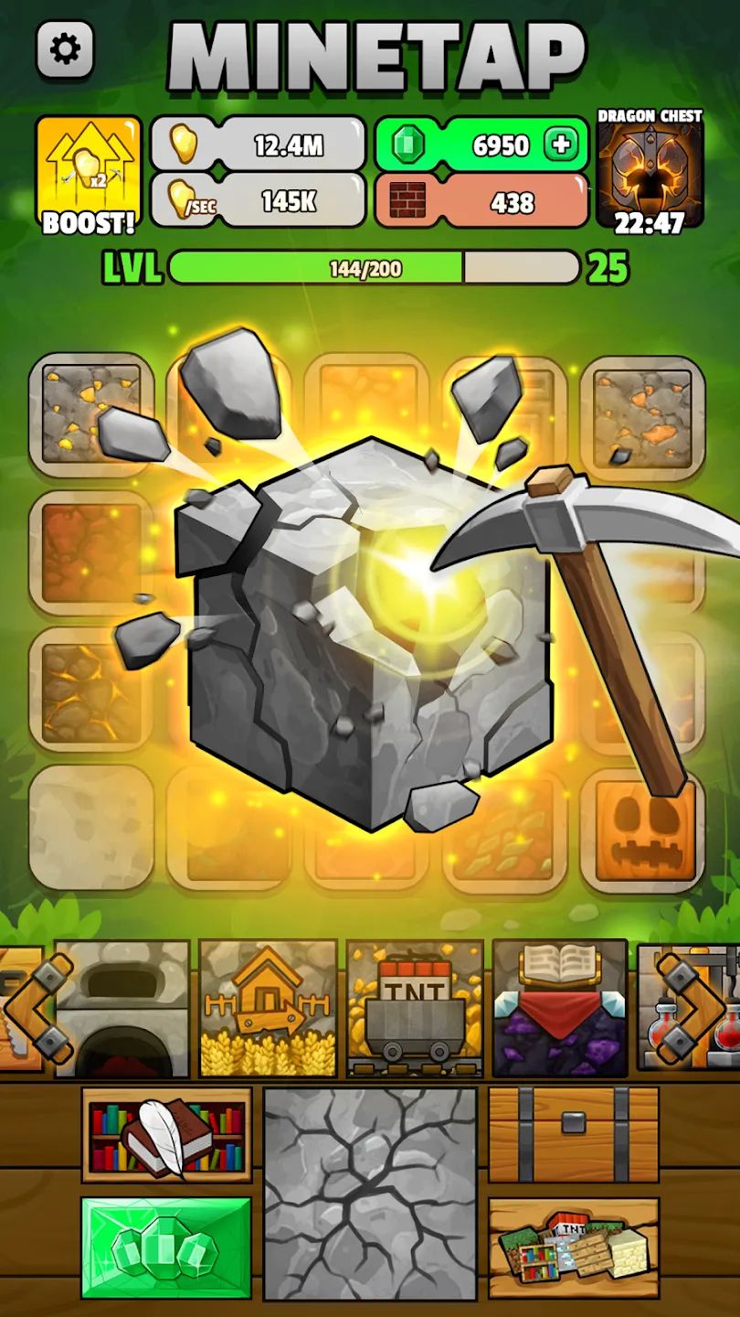 Minetap – Merge кликер v3.8.16 APK Мод (Много денег) Screenshot 2 Minetap – Merge кликер v3.8.16 APK Мод (Много денег) Screenshot 2