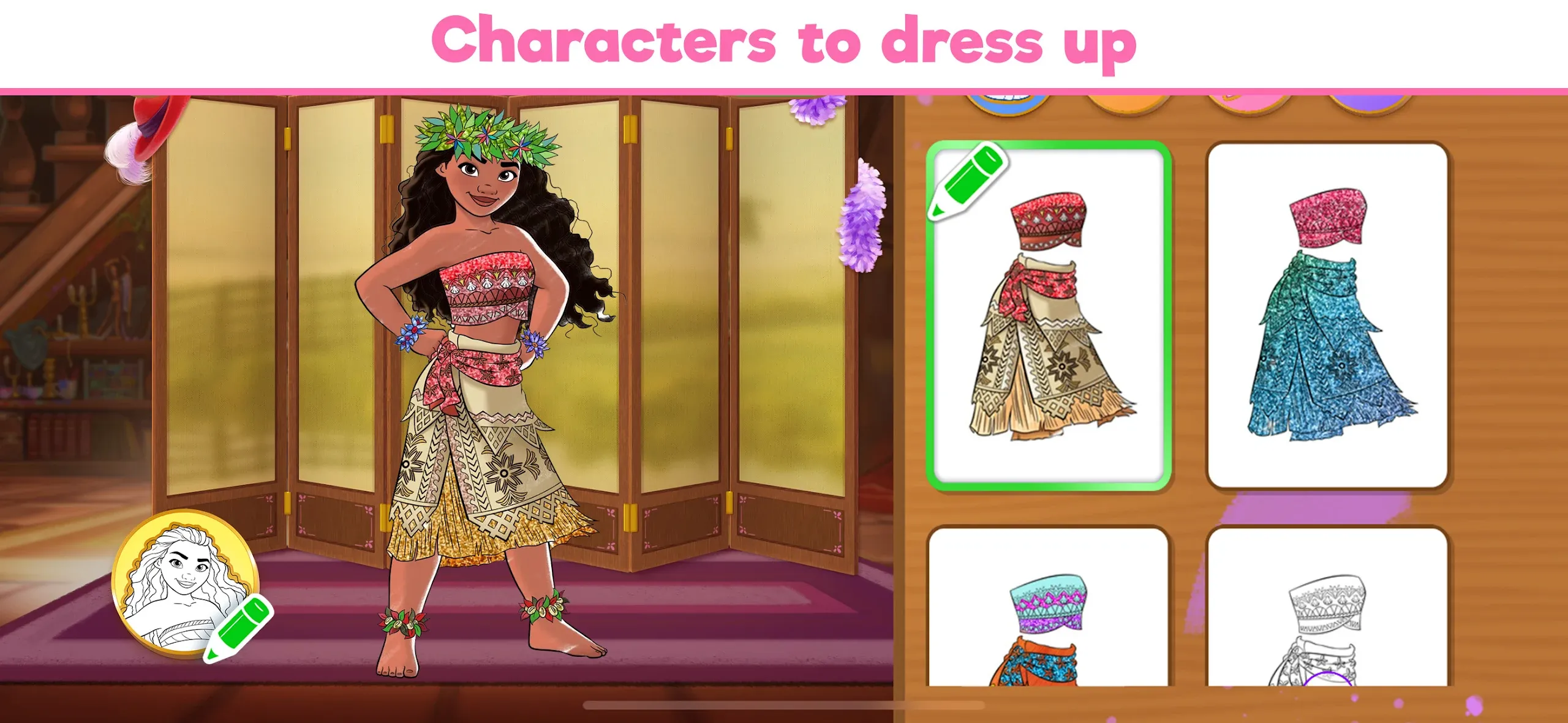 Disney: мир раскрасок v16.5.0 APK Мод (Много денег) Screenshot 5