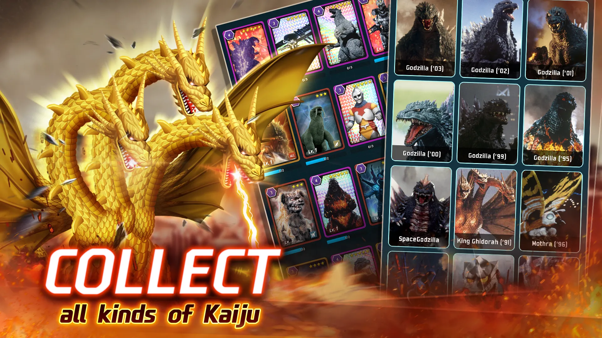 Godzilla Defense Force v2.3.18 APK Мод (Много денег) Screenshot 2 Godzilla Defense Force v2.3.18 APK Мод (Много денег) Screenshot 2
