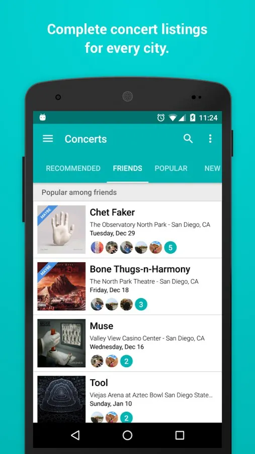 Bandsintown Concerts Screenshot 4 Bandsintown Concerts Screenshot 4