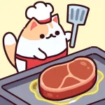 Скачать полную версию Cat Snack Bar Мод (Меню, Много алмазов) на Андроид