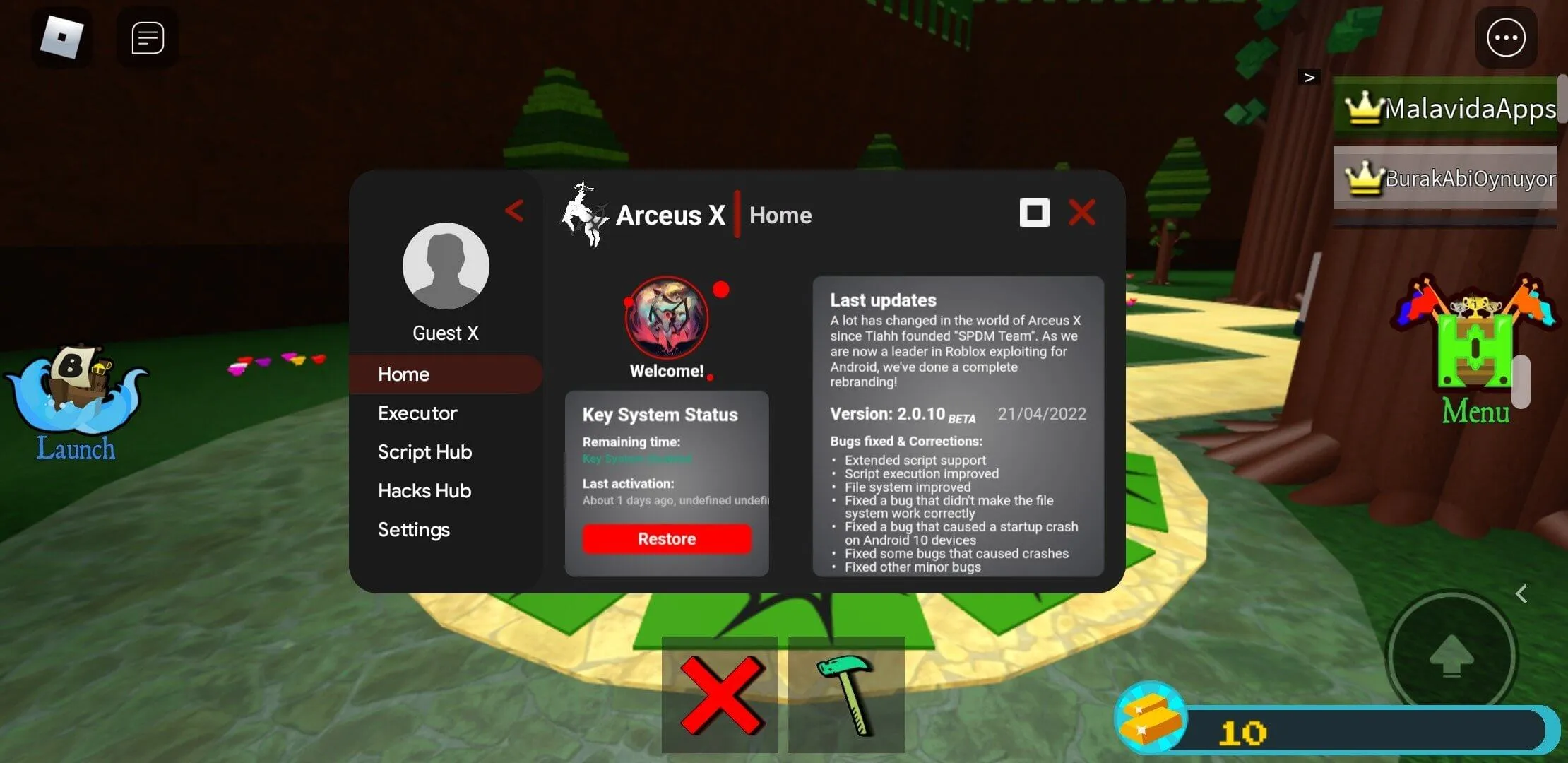 Arceus X NEO v1.9.7 APK Screenshot 4 Arceus X NEO v1.9.7 APK Screenshot 4
