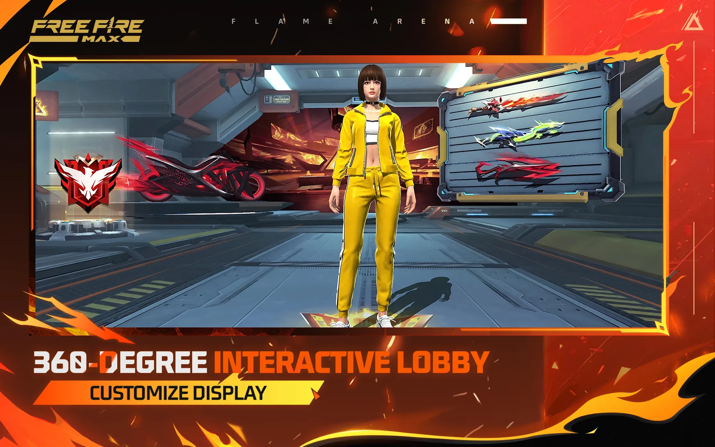 Free Fire MAX v2.124.1 APK Мод (Мега Меню, WallHack, Auto Headshot, Menu Mod) Screenshot 3