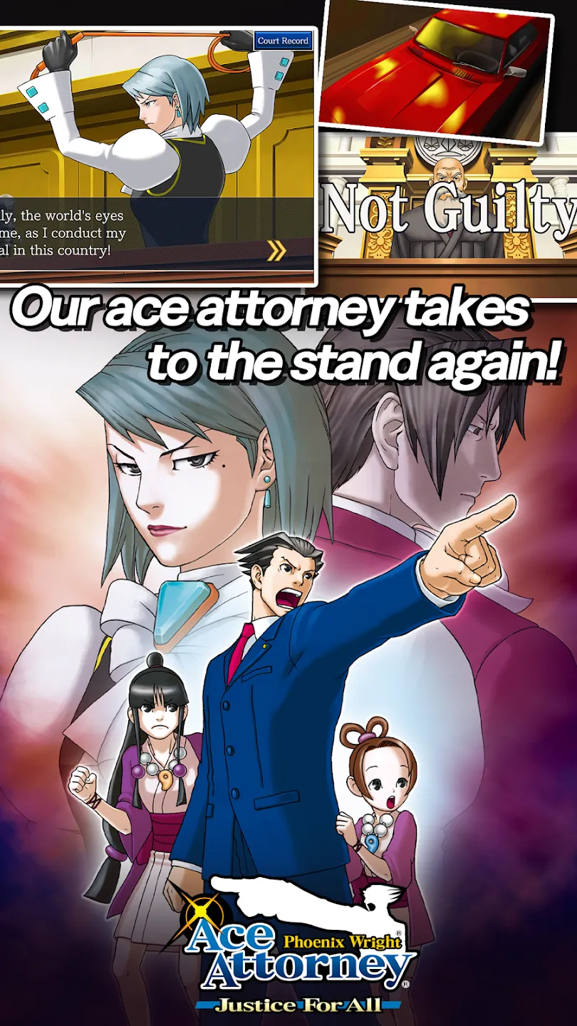 Ace Attorney Trilogy v1.00.03 APK Мод (Полная версия) Screenshot 2 Ace Attorney Trilogy v1.00.03 APK Мод (Полная версия) Screenshot 2