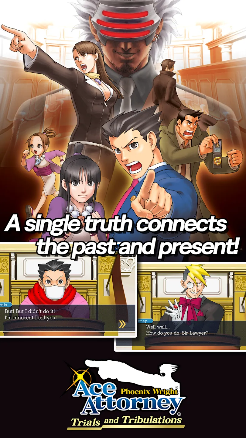 Ace Attorney Trilogy v1.00.03 APK Мод (Полная версия) Screenshot 3 Ace Attorney Trilogy v1.00.03 APK Мод (Полная версия) Screenshot 3