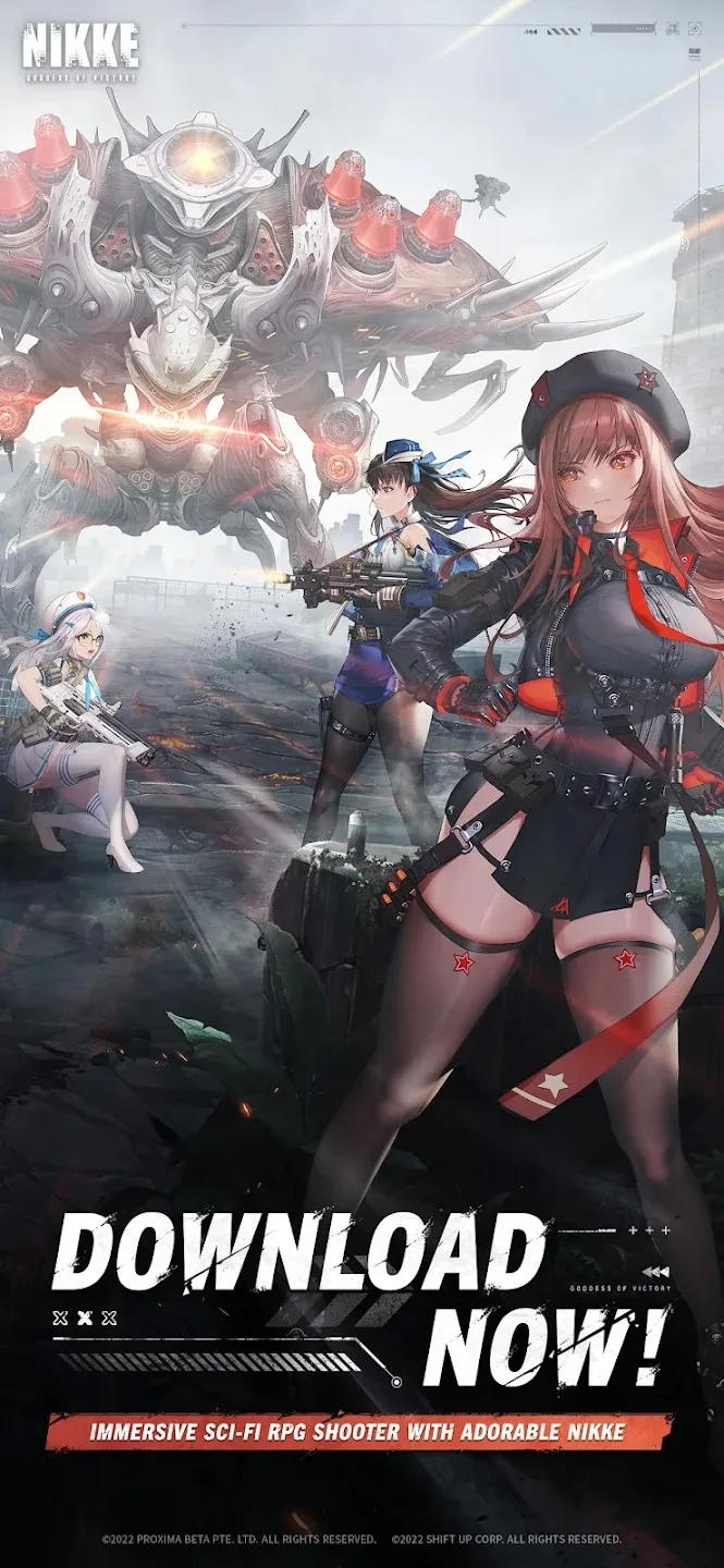 GODDESS OF VICTORY: NIKKE [мод: меню] Screenshot 2