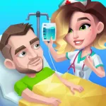 Скачать полную версию Happy Clinic: Hospital Game [мод: бесплатные награды] на Андроид