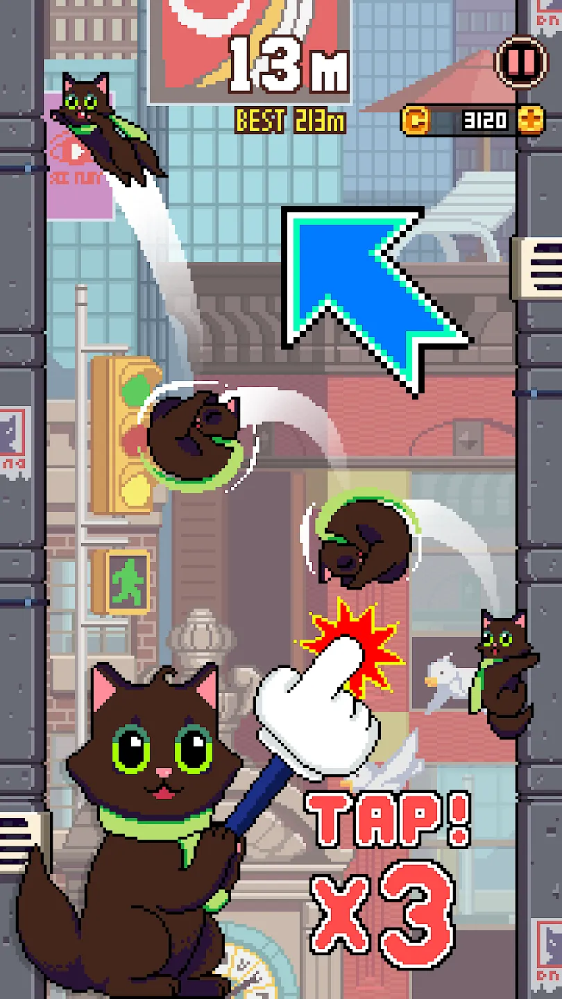 Cat Jump v1.1.317 APK Мод (Меню, Много денег, Всё открыто) Screenshot 2 Cat Jump v1.1.317 APK Мод (Меню, Много денег, Всё открыто) Screenshot 2