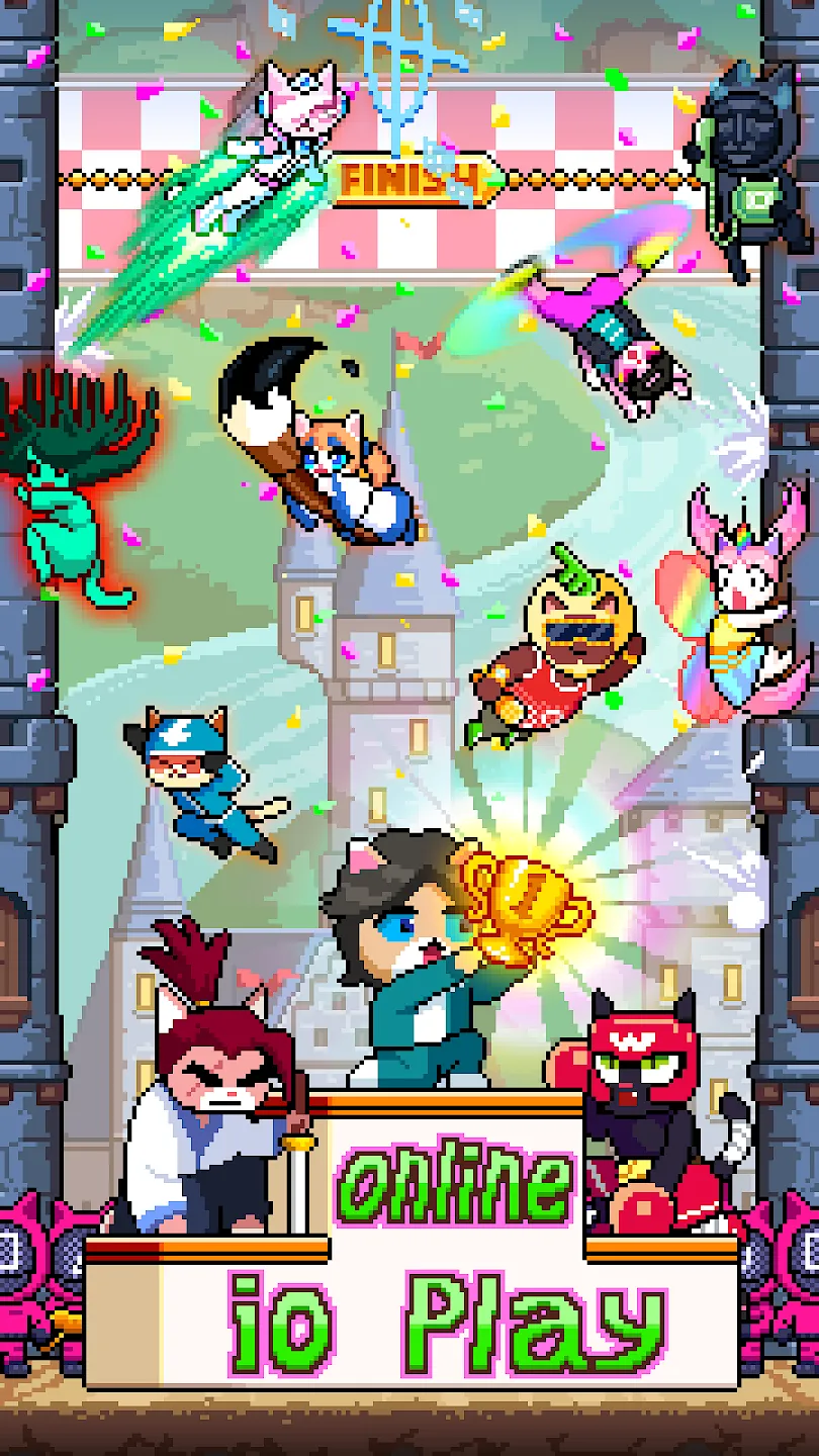 Cat Jump v1.1.317 APK Мод (Меню, Много денег, Всё открыто) Screenshot 3 Cat Jump v1.1.317 APK Мод (Меню, Много денег, Всё открыто) Screenshot 3