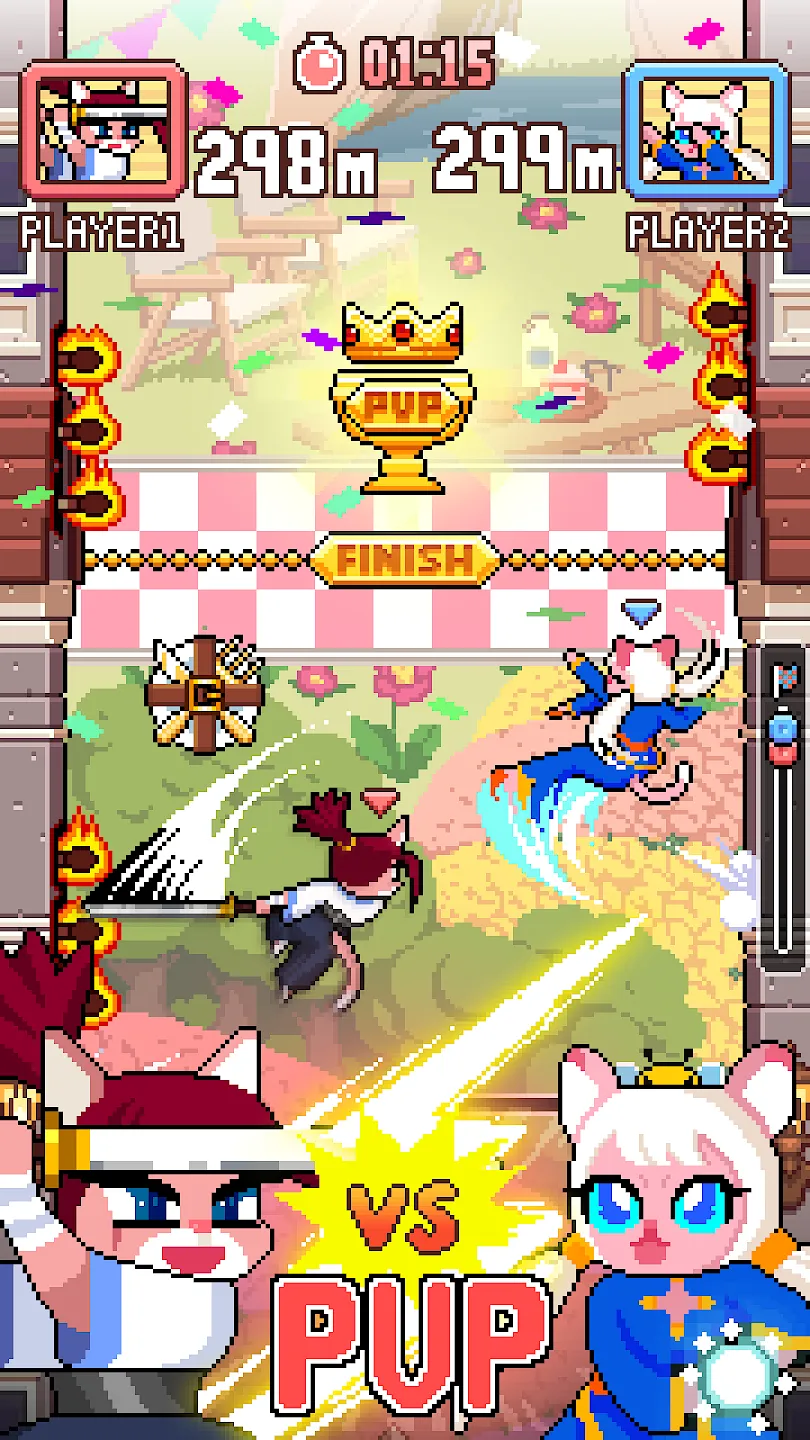 Cat Jump v1.1.317 APK Мод (Меню, Много денег, Всё открыто) Screenshot 4 Cat Jump v1.1.317 APK Мод (Меню, Много денег, Всё открыто) Screenshot 4