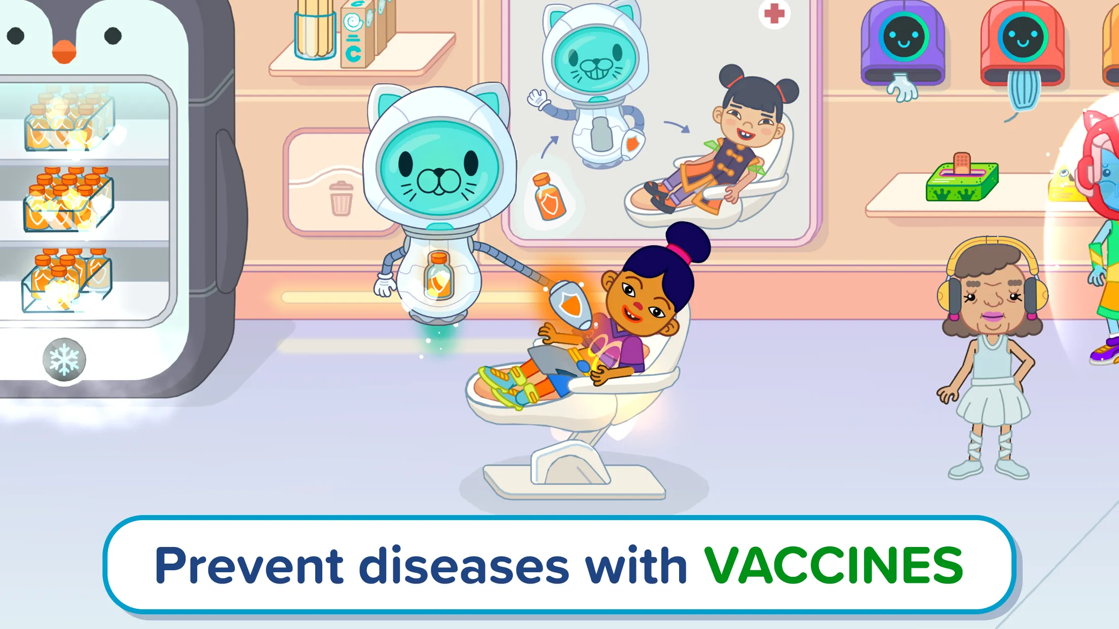 Pepi Hospital 2: Flu Clinic v1.10.0 APK Мод (Всё открыто) Screenshot 3