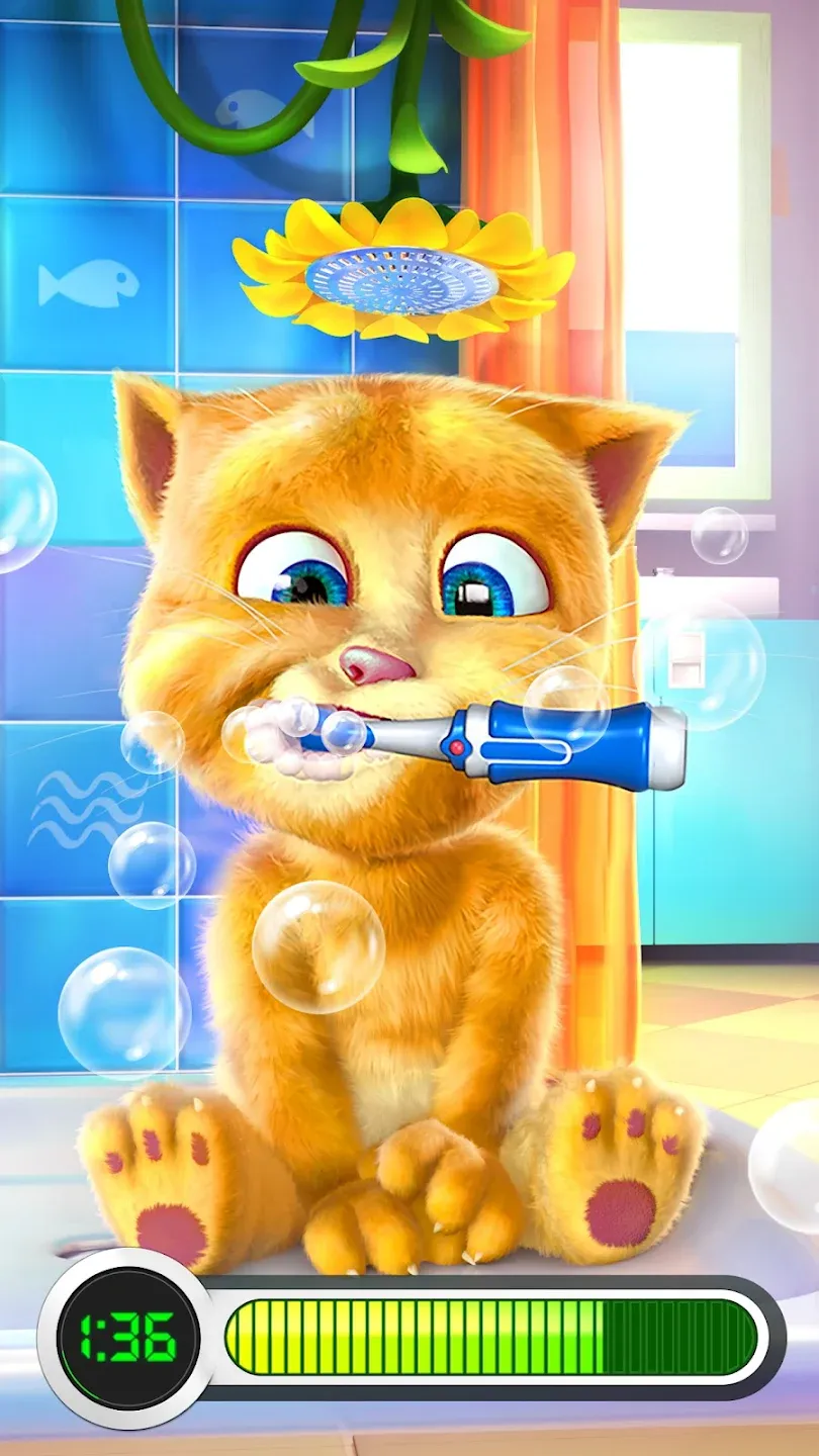 Говорящий Джинджер v3.4.1.229 APK Мод (Всё открыто) Screenshot 1 Говорящий Джинджер v3.4.1.229 APK Мод (Всё открыто) Screenshot 1