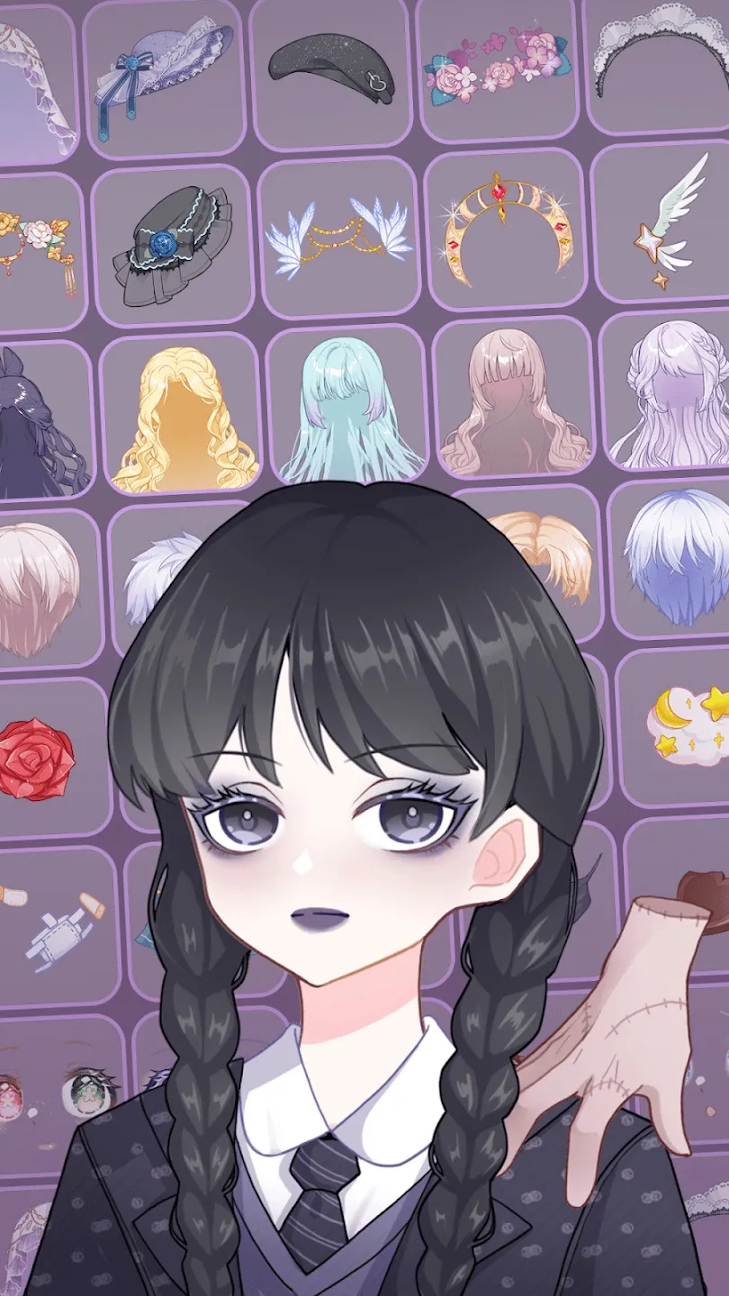 Anime Avatar Maker Creator [мод: без рекламы] Screenshot 2