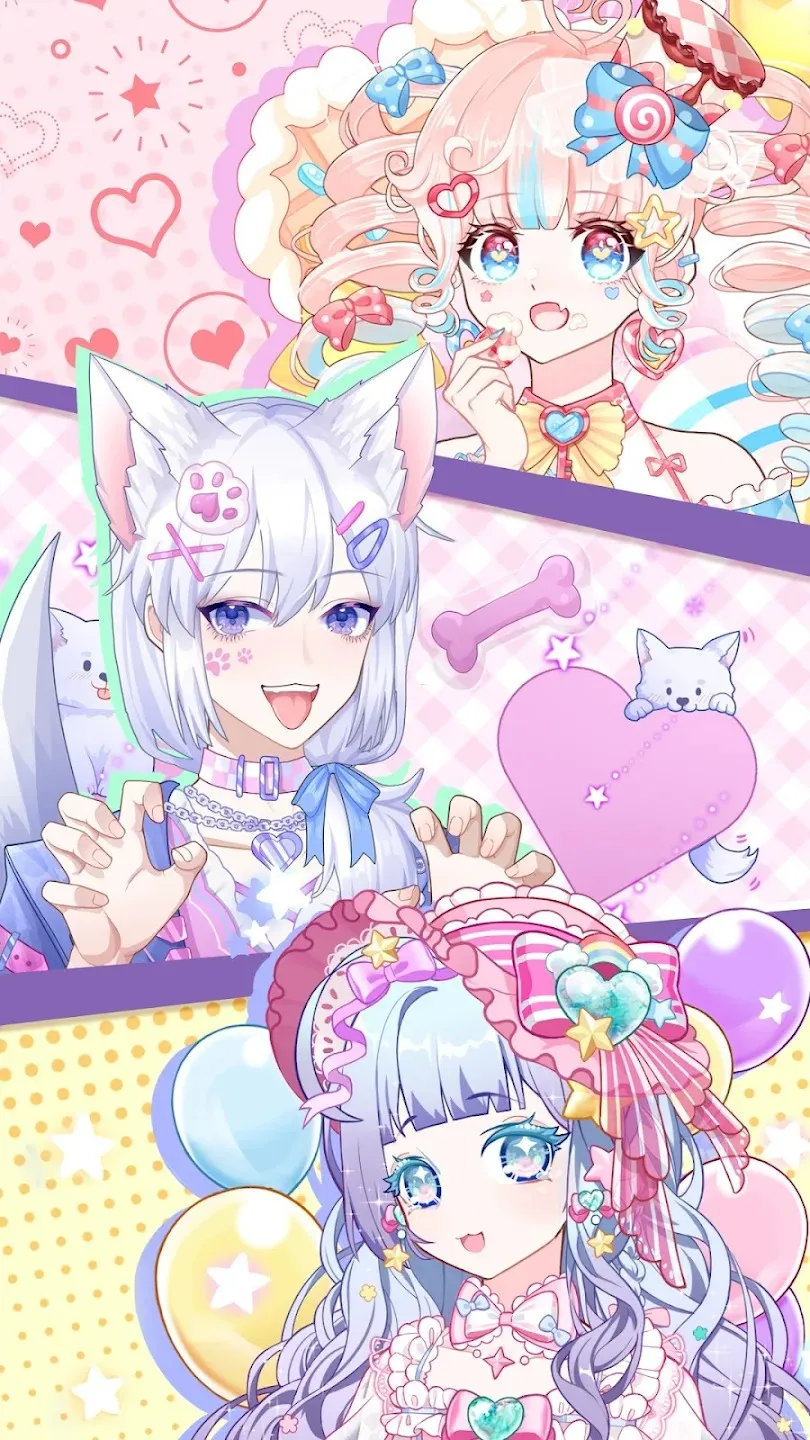 Anime Avatar Maker Creator [мод: без рекламы] Screenshot 4