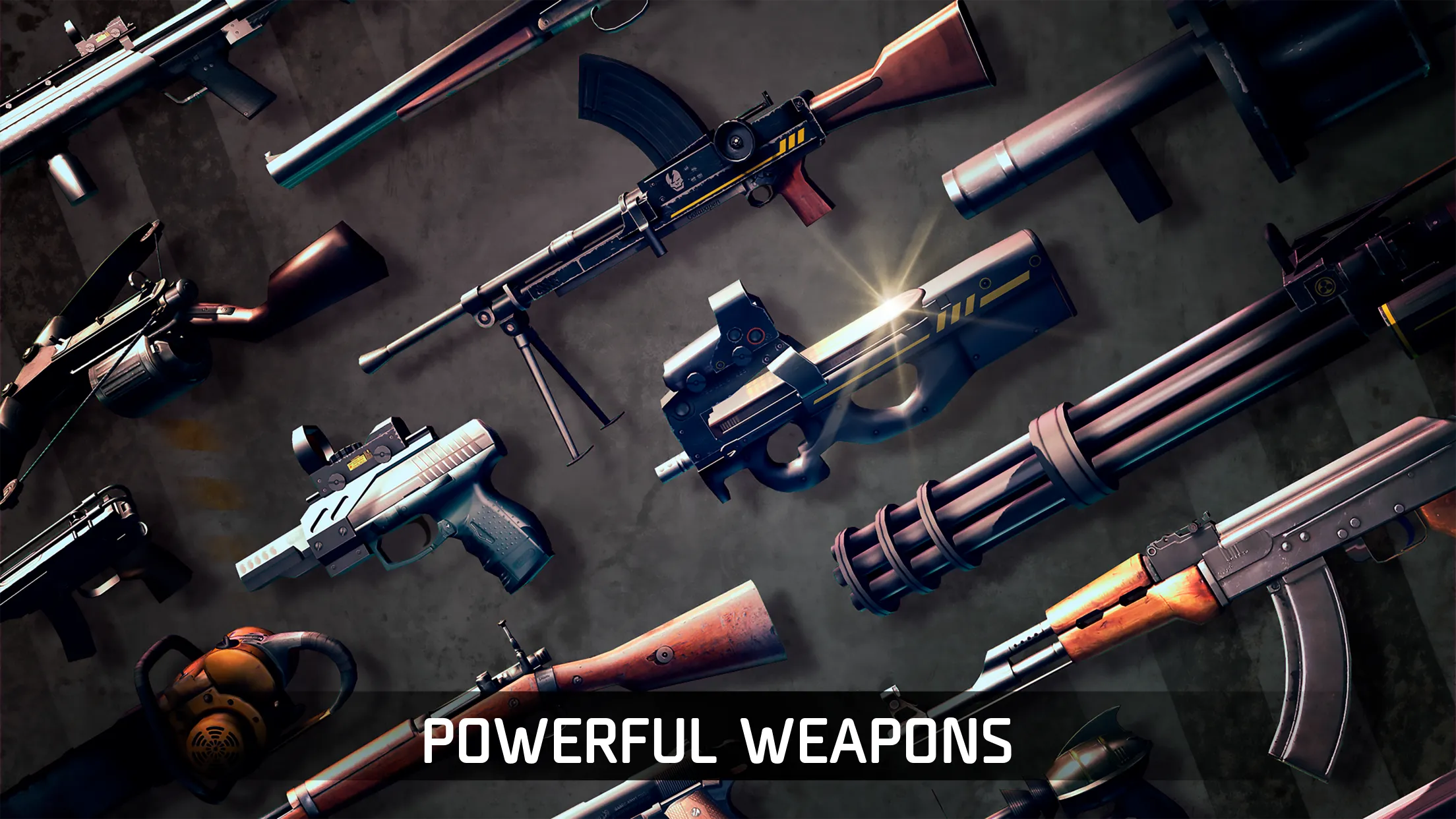 Dead Trigger v2.3.2 APK Мод (Много денег) Screenshot 2 Dead Trigger v2.3.2 APK Мод (Много денег) Screenshot 2