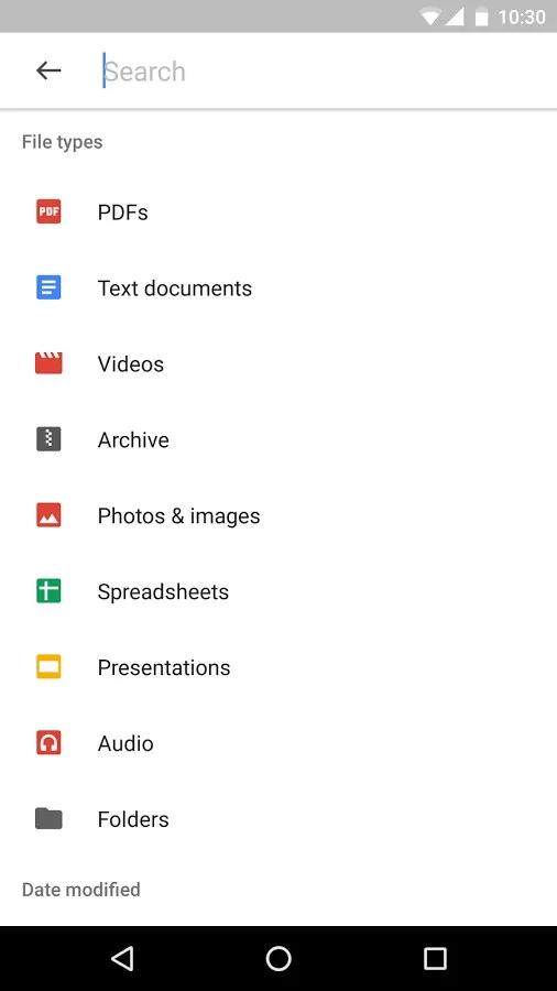 Google Диск Screenshot 2 Google Диск Screenshot 2