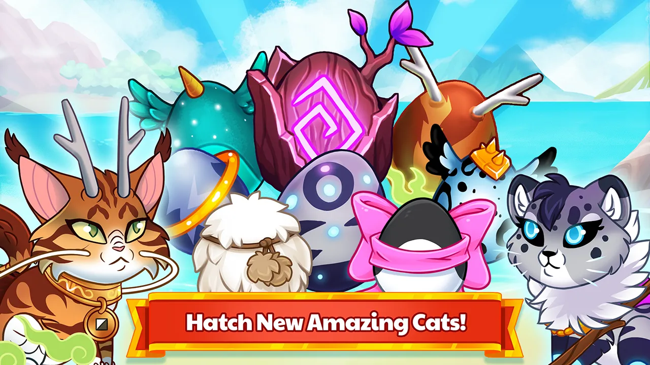 Castle Cats: Эпические квесты v4.4.20.13.12 APK Мод (Меню, Много денег, Большой урон) Screenshot 2