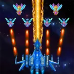 Скачать полную версию Shootero: Galaxy Space Shooter [мод: режим бога] на Андроид