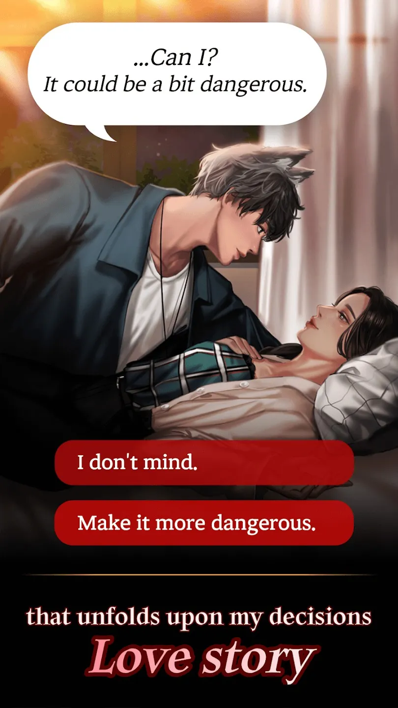 LUNA SONATA: Date With Vampire [мод: бесплатные премиум выборы] Screenshot 2