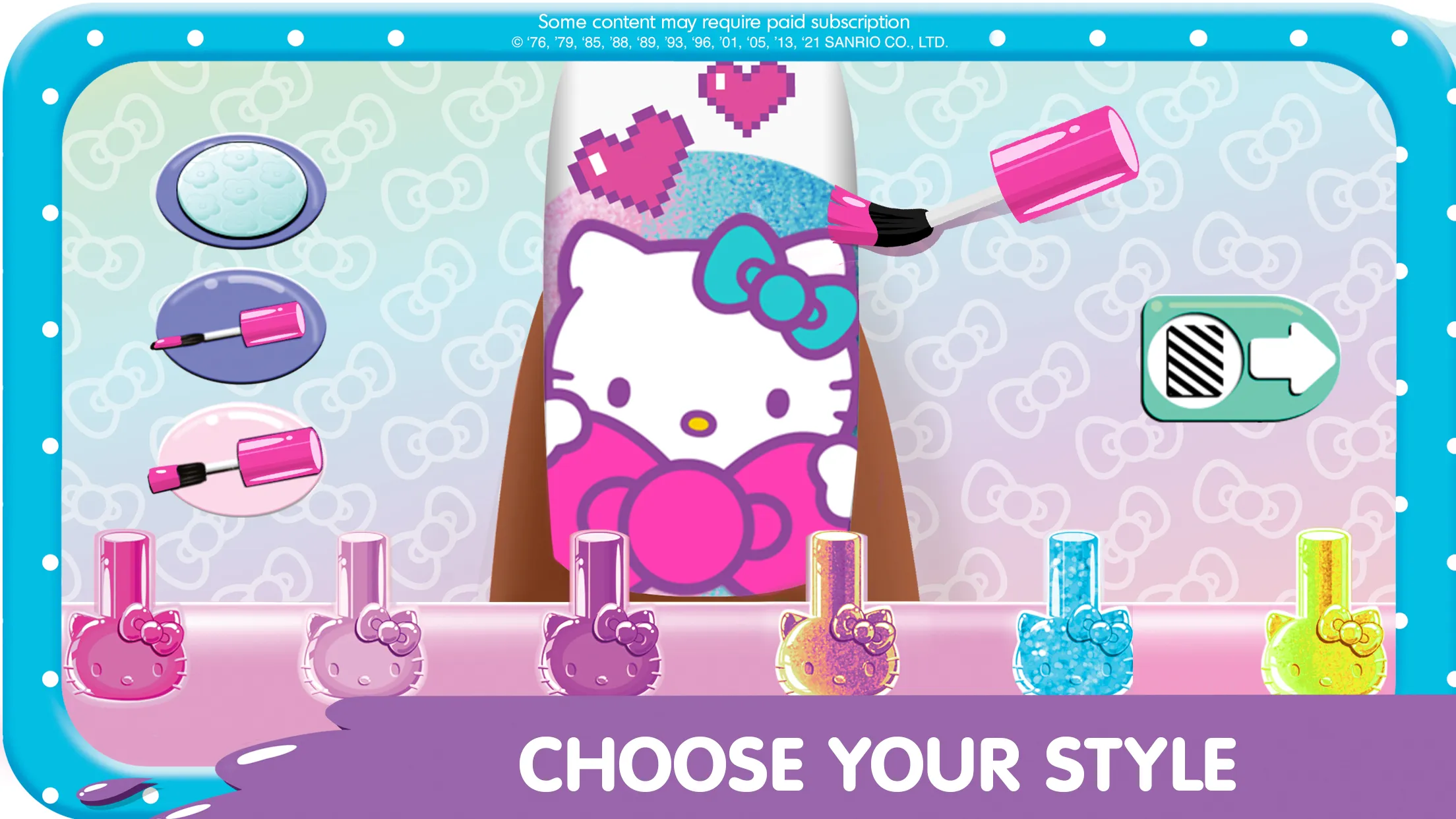 Маникюрный салон Hello Kitty v2025.3.1 APK Мод (Всё открыто) Screenshot 2 Маникюрный салон Hello Kitty v2025.3.1 APK Мод (Всё открыто) Screenshot 2