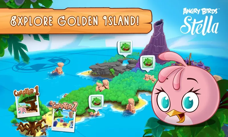 Angry Birds Slingshot Stella Screenshot 1 Angry Birds Slingshot Stella Screenshot 1