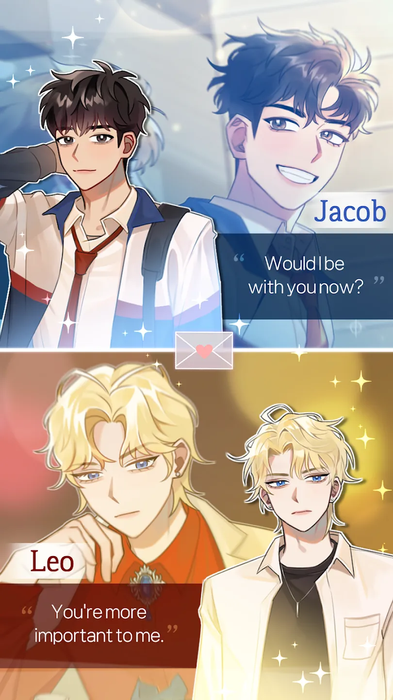 Love Traveler: BL Visual Novel v1.2.7 APK Мод (Меню, Много денег, Автоплей, Без рекламы) Screenshot 3 Love Traveler: BL Visual Novel v1.2.7 APK Мод (Меню, Много денег, Автоплей, Без рекламы) Screenshot 3