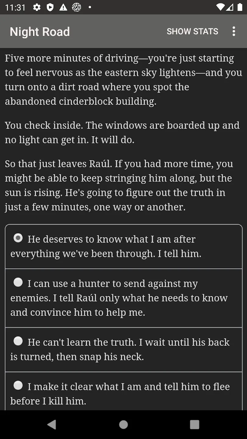 Vampire — Night Road [мод: всё открыто] Screenshot 2