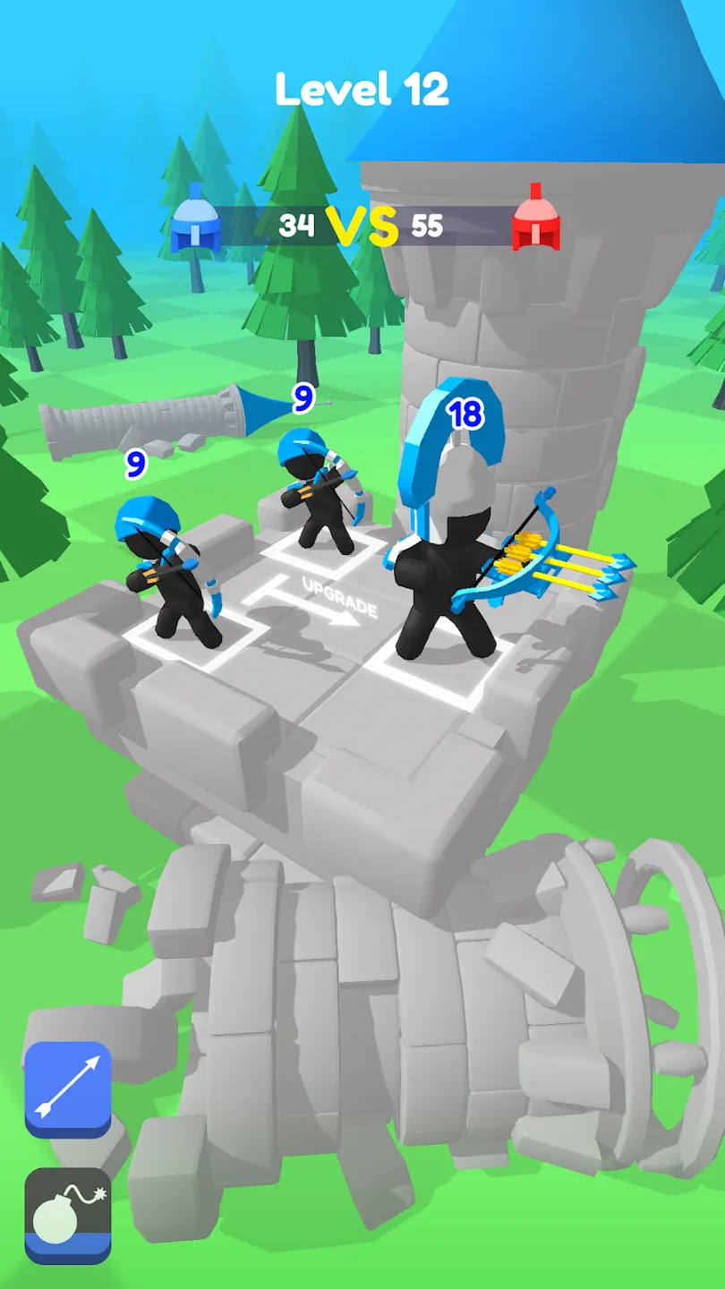 Merge Archers: лучники мердж v1.8.5 APK Мод (Много денег) Screenshot 4