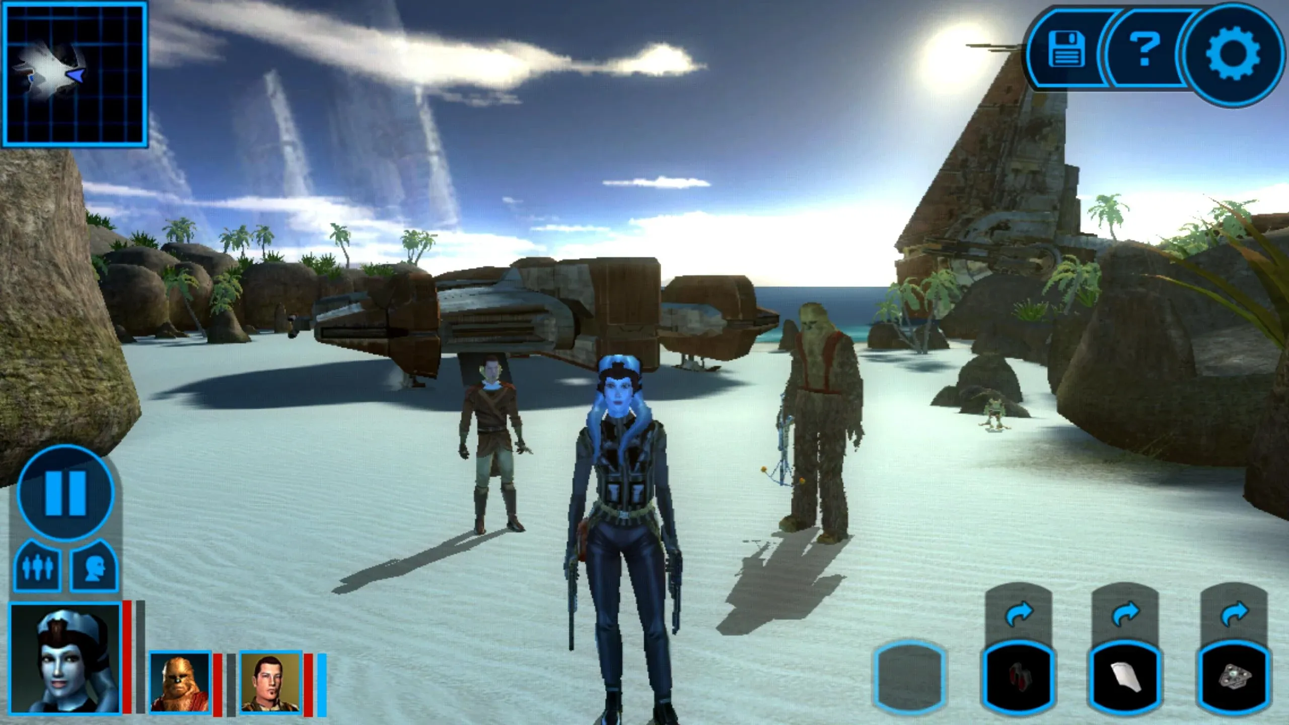 Star Wars™: KOTOR v1.0.10 APK Мод (Много денег) Screenshot 2 Star Wars™: KOTOR v1.0.10 APK Мод (Много денег) Screenshot 2