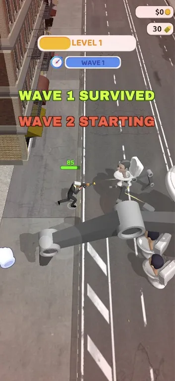 Skibidi War - Toilets Attack Screenshot 4