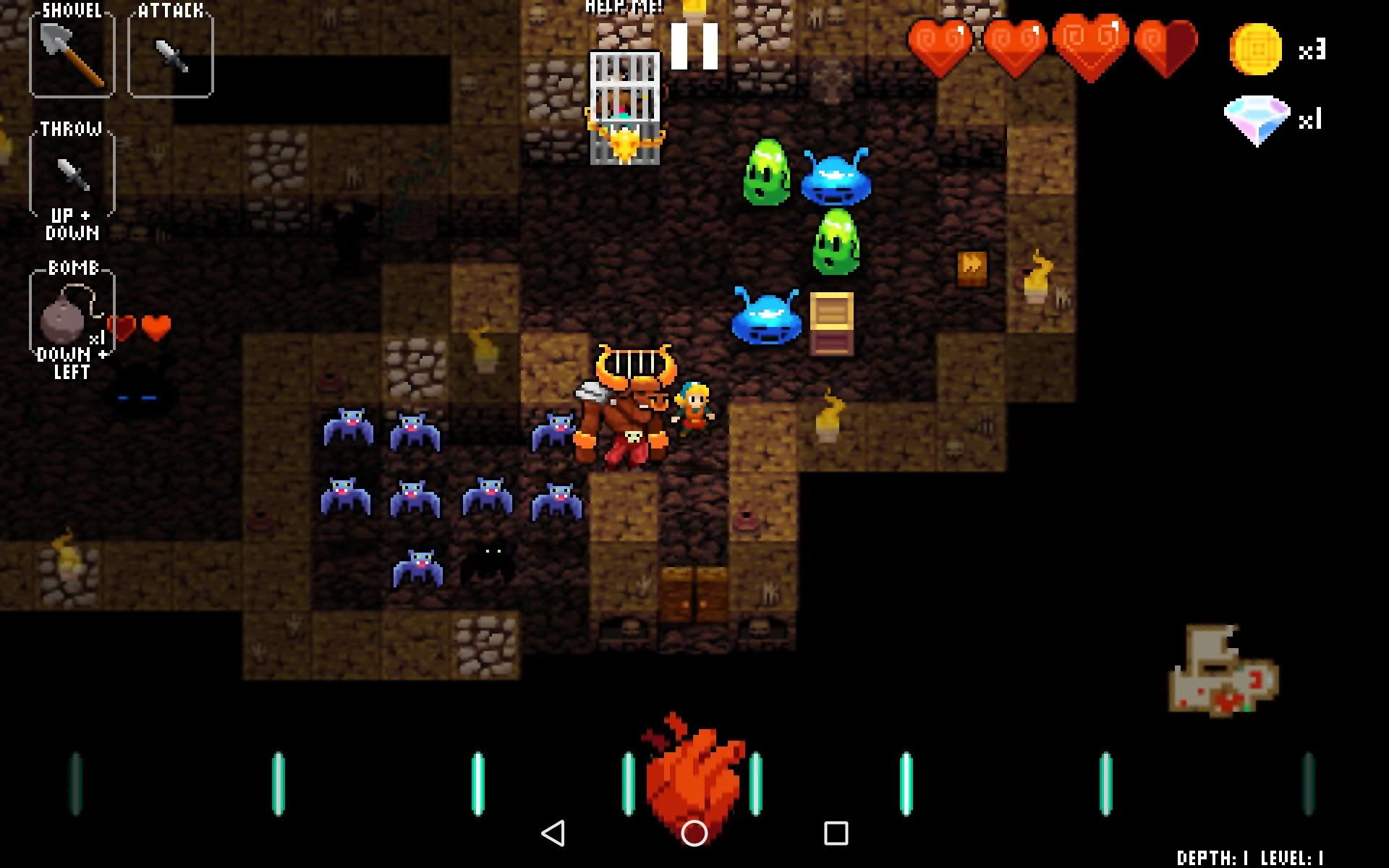 Crypt of the NecroDancer [мод: меню] Screenshot 5